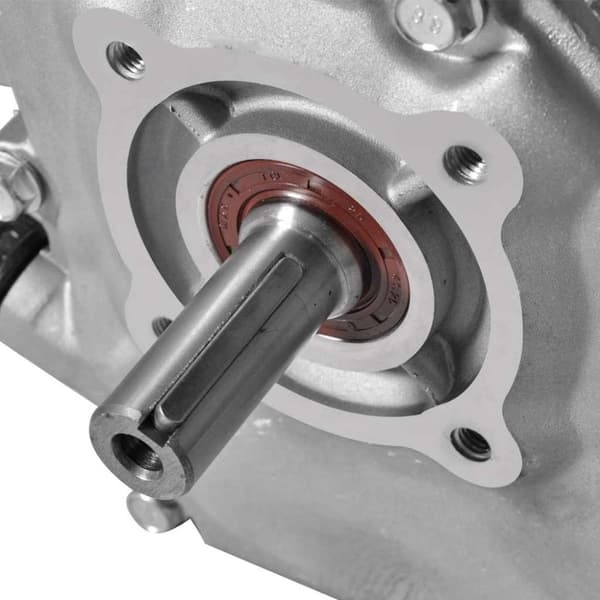 vidaXL Bensinmotor 6.5 HK 48 kW svart