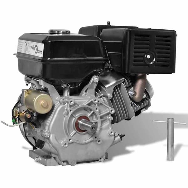 vidaXL Bensinmotor 15 HK 11 kW svart