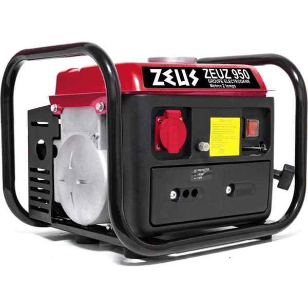 ZEUS 720W generatoruppsättning med 2-takts bensinmotor ZEUZ 950