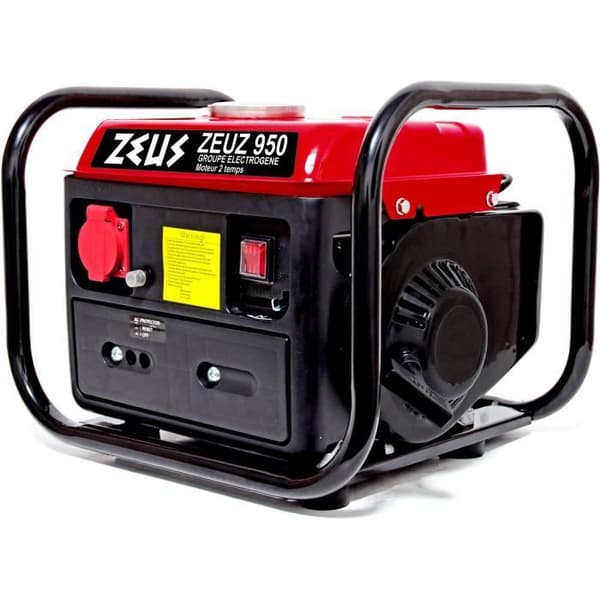 ZEUS 720W generatoruppsättning med 2-takts bensinmotor ZEUZ 950
