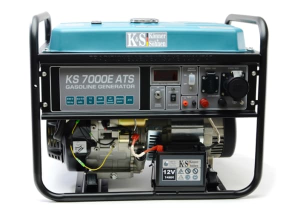 KÖNNER & SÖHNEN BENSINGENERATOR 5,0kW 230V KS 7000E ATS, ELEKTRISK START