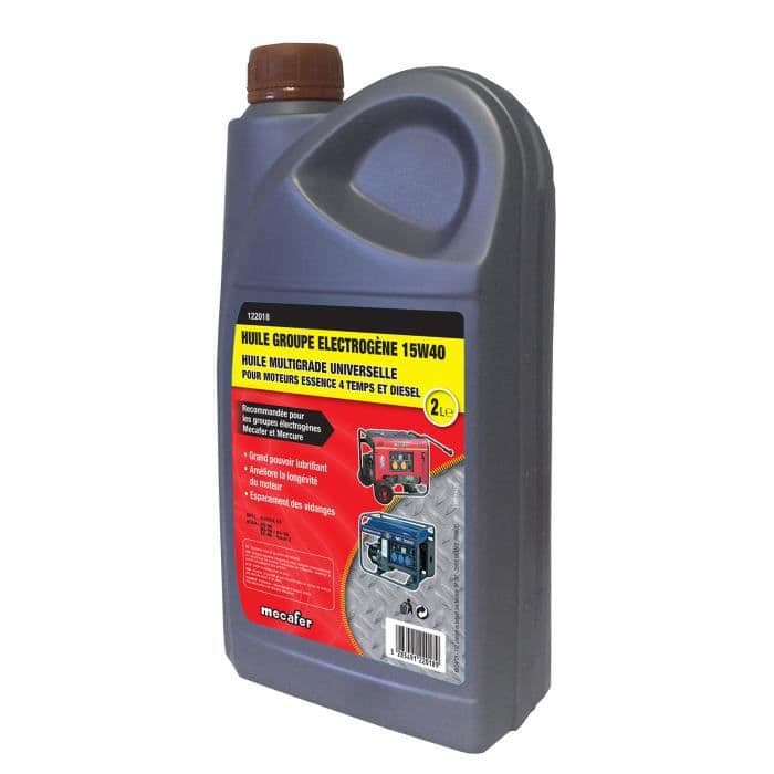 MECAFER 122018 Olie til generatorer - 2L
