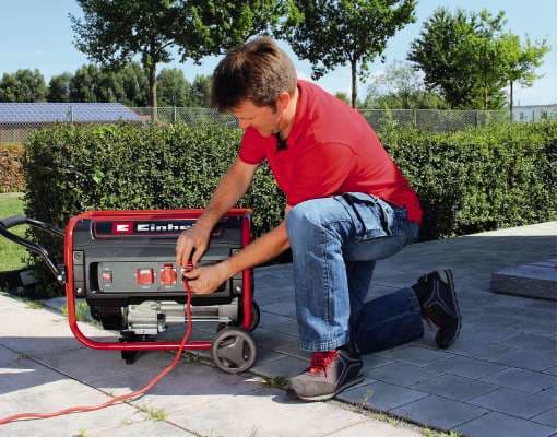 Einhell TC-PG 35/E5, 4100 W, 230 V, 15 l, Bensin, 50 Hz, 208 cm³