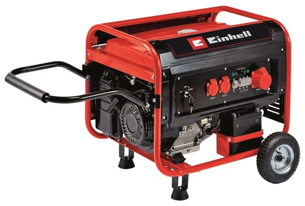 Einhell Einhell TC-PG 55/E5 bensiinigeneraattori 2x230V ja 1x400V pistorasialla 5500 wattia