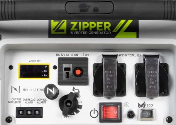 Zipper ZI-STE3000IV, 2800 W, 230 V, 10 l, Bensin, Manuell/elektronisk, 12 V