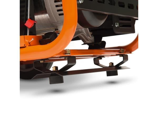 Daewoo GDA 8500E-3 moottori-generaattori 7000 W 30 L Benzin Sort, oranssi