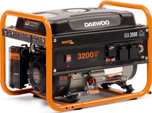 Daewoo GDA 3500 3200 W 1-phase generator