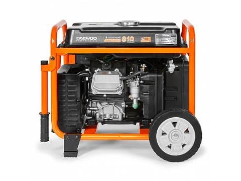 Daewoo GDA6600EI, 5000 W, 230 V, 17 L, bensiini, 312 cm³, 9,5 hv