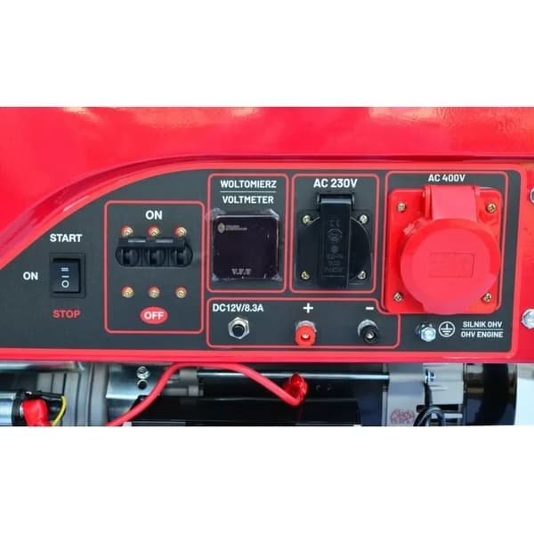 BENSINGENERATOR 7,5kW 230/400V BLACK LINE