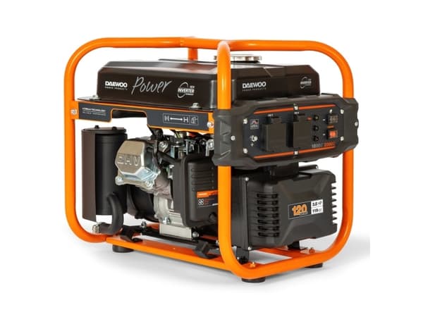 Daewoo GDA 2500I, 1800 W, 230 V, 10 l, Bensin, Manuell, 50 Hz