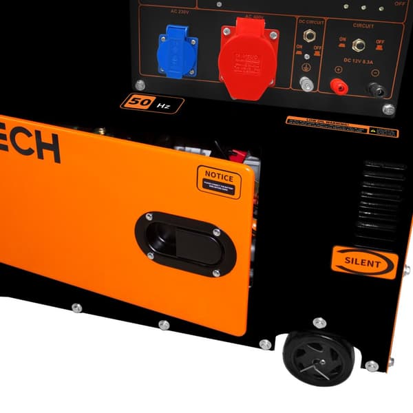 T-Mech Bærbar Lydløs Dieselgenerator