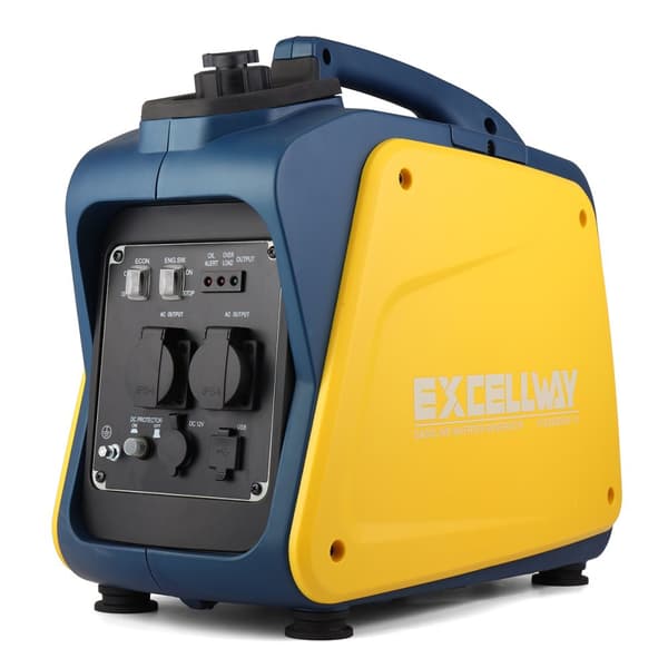 Bærbar inverter strømgenerator 2000W generator, nødstrømsgenerator 230V, ECO strømgenerator