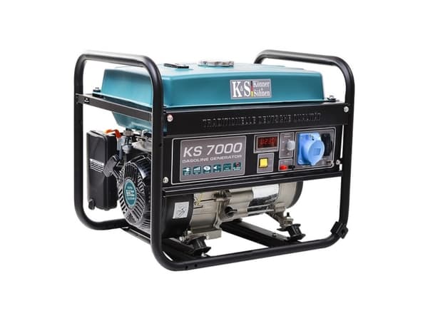KÖNNER & SÖHNEN Bensingenerator 5,0kW 230V KS 7000