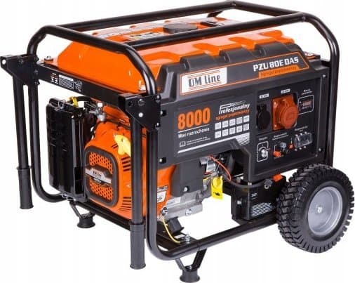 OLEO-MAC KRAFTGENERATOR 6,0KW 230/400V PZU 80E DAS