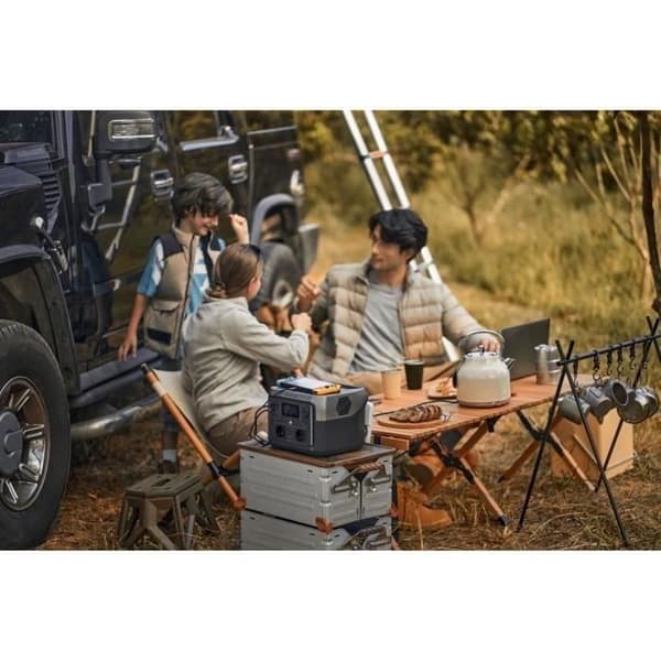 Portable Electric Generator River 2 Max, 512 WH, 2 CA -utgång - 500 W totalt (överspänning 1000 W)