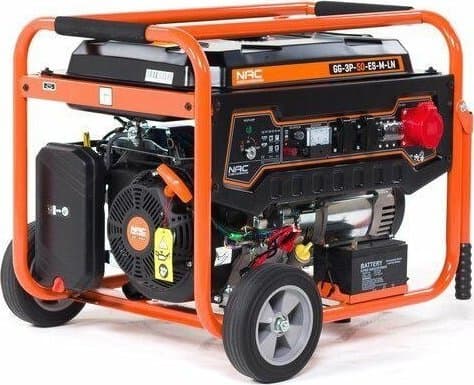 Motorsag NAC GENERATOR 5,5kW 400V AVR MED STARTER