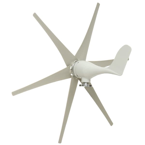 48V 800W 6 blad Vindturbingeneratorer Windmill Power Aerogenerator Laddning