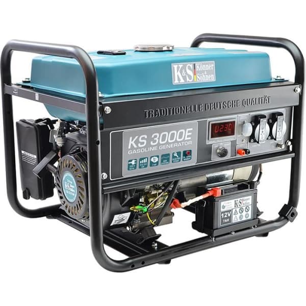 Konner &amp; Sohnen 3000W KS 3000E Dema elektrisk bensingenerator