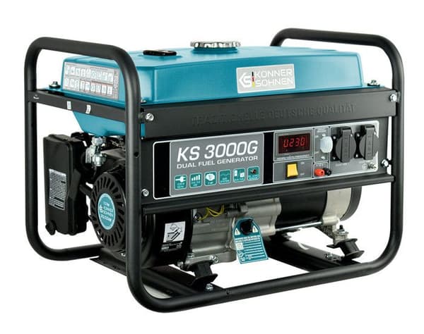 Bensin/gasgenerator "Könner &amp; Söhnen" KS 3000 G