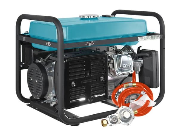 Gas-bensingenerator KS 7000E G - Könner &amp; Söhnen - DUBBELBRÄNSLE - 5500 W - 25 L - 95 db