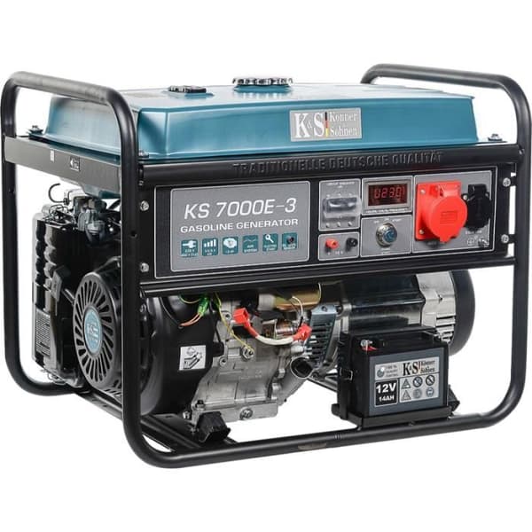 Konner &amp; Sohnen 5500W KS 7000E-3 elstart bensingenerator