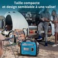 Miniatyrbild 3 av 6: KS 3100iG S invertertyp bensin-gasgeneratorset max effekt/nom: 3100W/2800W ekonomiläge, kopparlindning