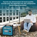Miniatyrbild 6 av 6: Invertertyp bensin-gasgeneratorset KS 2000iG S 1,8kW/2,0 Kw