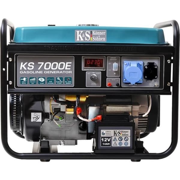 Konner &amp; Sohnen 5500W KS 7000E Dema elektrisk bensingenerator
