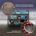 Miniatyrbild 2 av 6: Konner &amp; Sohnen 5500W KS 7000 Bensingenerator