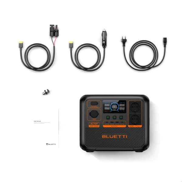 KIT Elektrisk station BLUETTI AC70P med PV100D