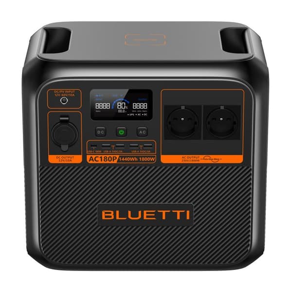 KIT Elektrisk station BLUETTI AC180P med PV100D
