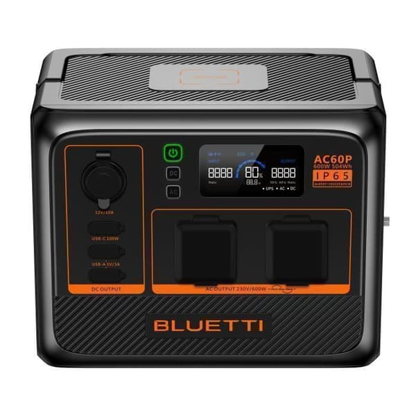 KIT Elektrisk station BLUETTI AC60P med MP200