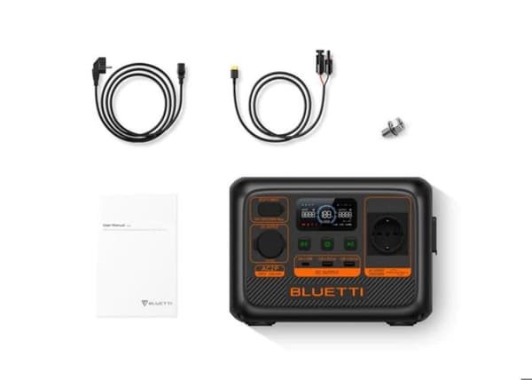 Stationär elverk BLUETTI AC2P, Batteri 230Wh, 600W