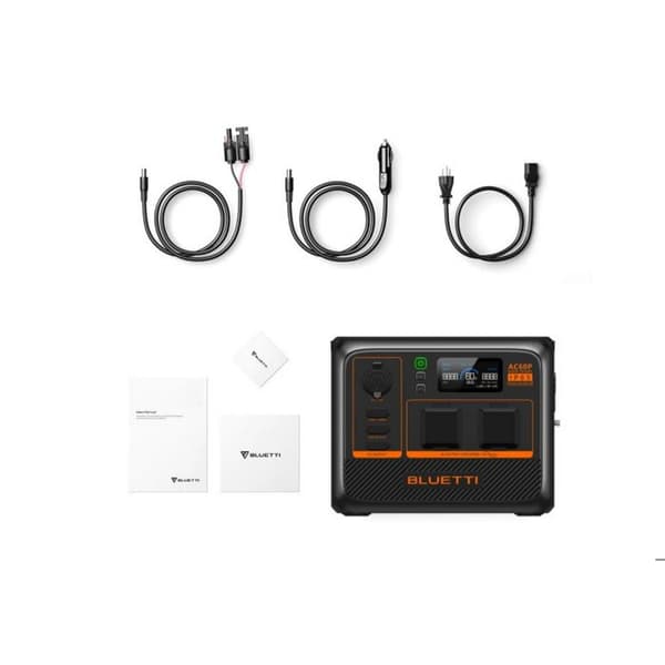 KIT Elektrisk station BLUETTI AC60P med PV100D