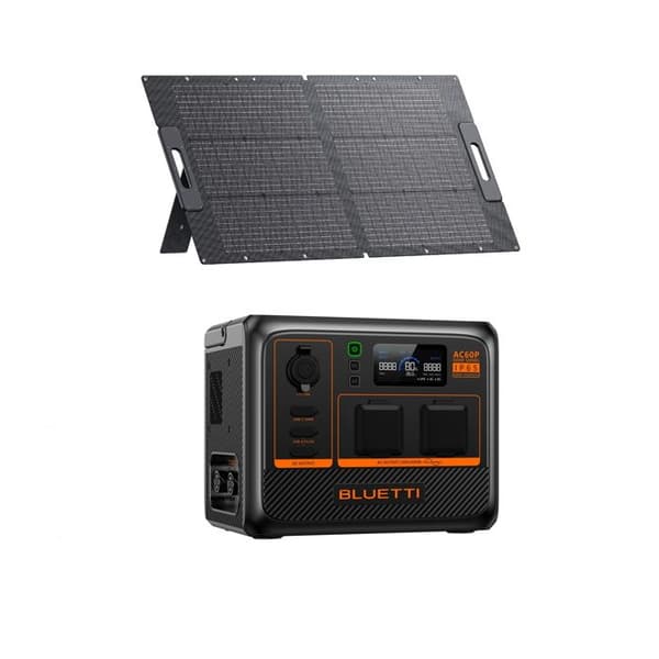 KIT Elektrisk station BLUETTI AC60P med PV100D