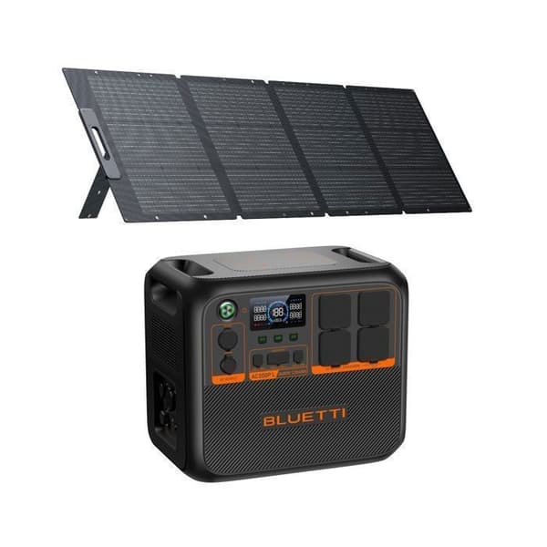 KIT Elektrisk station BLUETTI AC200PL med MP200