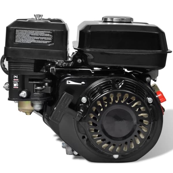 vidaXL benzinmotor 6,5 hk 4,8 kW sort -  Generatorer