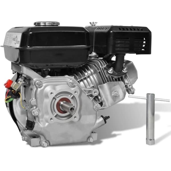 vidaXL benzinmotor 6,5 hk 4,8 kW sort -  Generatorer
