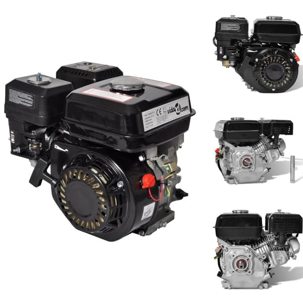 Generatorer - Living Bensinmotor 6,5 HK 4,8 kW svart