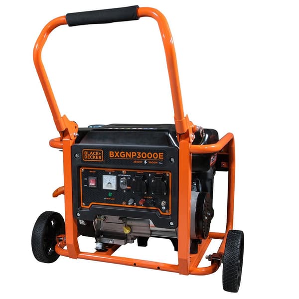 Black & Decker 3000w Benzin-drevet Elektrisk Generator