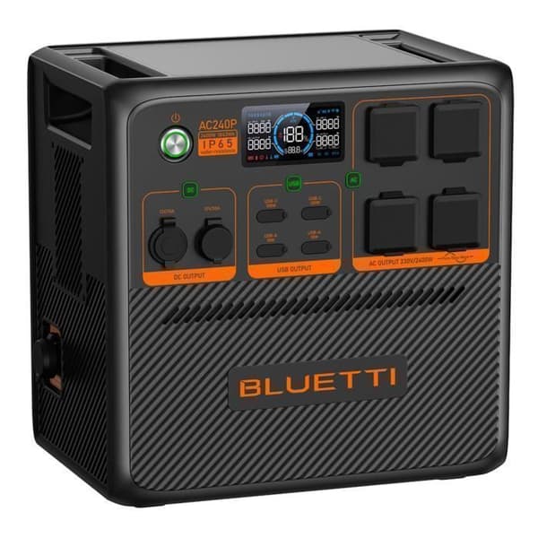 KIT Elektrisk station BLUETTI AC240P med PV350