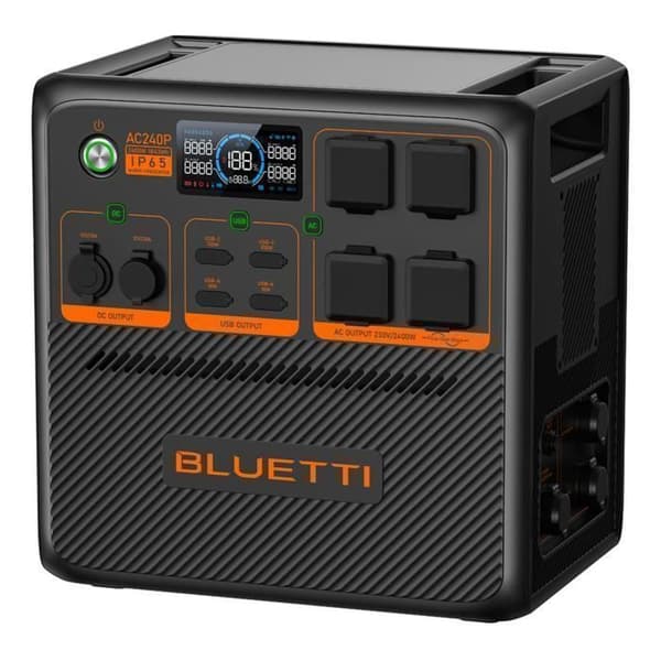 KIT Elektrisk station BLUETTI AC240P med PV350
