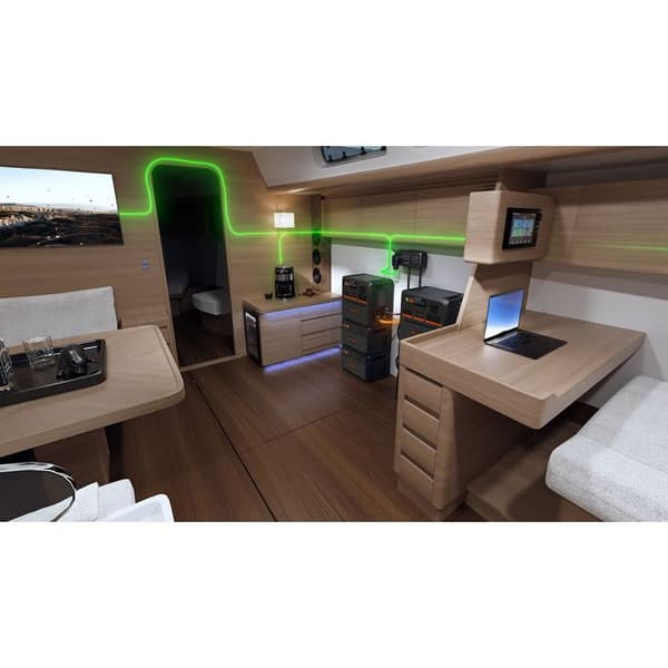 KIT Elstation BLUETTI AC240P med B210P, 3993Wh, IP65