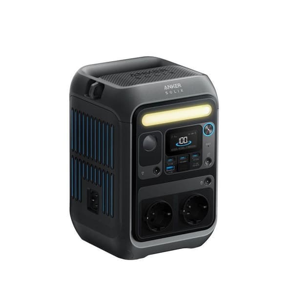 Anker SOLIX C300X AC-elstation, med axelrem