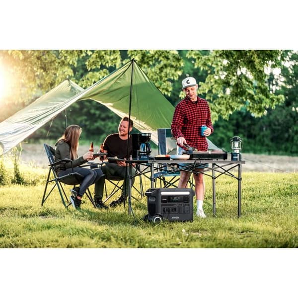 KIT Elstation Anker SOLIX F2600 med Solpanel 200W