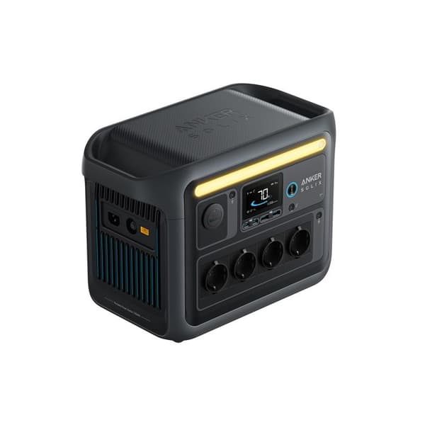 KIT Elektrisk station Anker SOLIX C1000X med BP1000, 2112 Wh, 4*1800w
