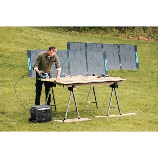 KIT Elektrisk station Anker SOLIX F2600 med BP2600, Batteri 5120Wh