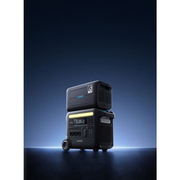 KIT Elektrisk station Anker SOLIX F2600 med BP2600, Batteri 5120Wh