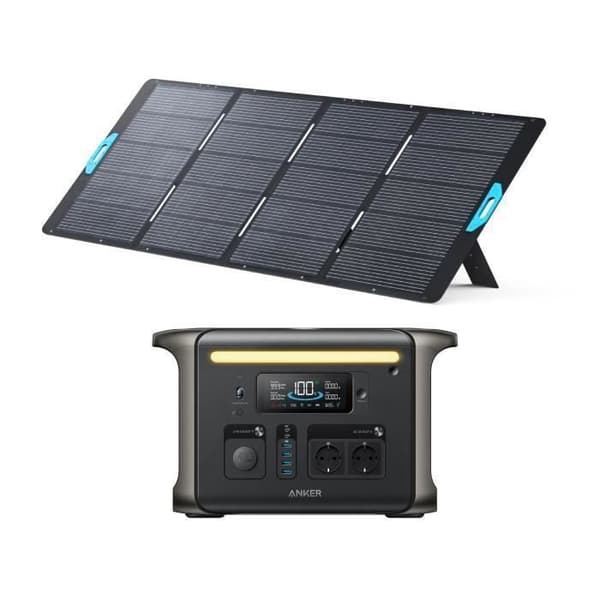 KIT Elektrisk station Anker SOLIX F1500 med PS400