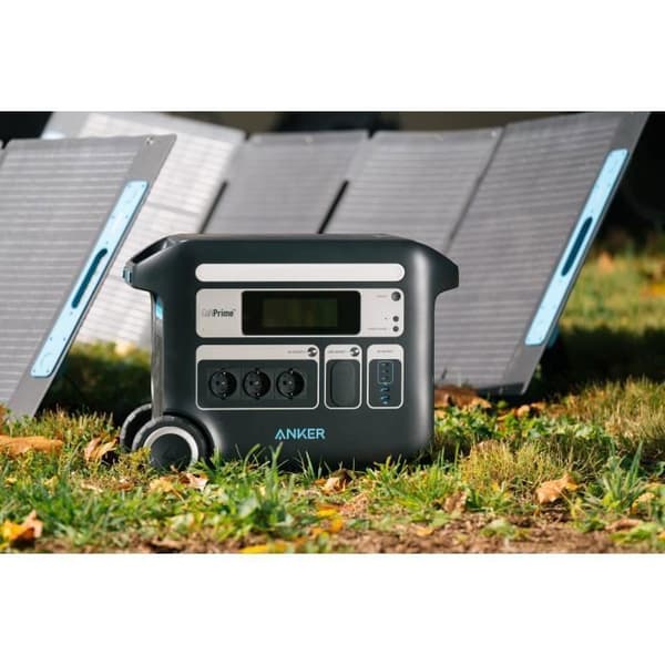 KIT Elstation Anker SOLIX F2000 med Solpanel 400W